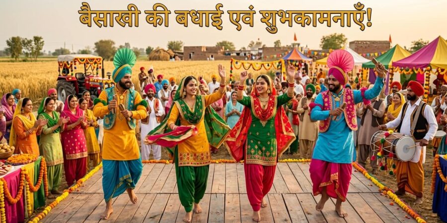 Happy Baisakhi 2026 Hindi Wishes: हर ओर खुशी है छाई, बैसाखी के त्योहार की… कल बैसाखी के त्योहार पर सभी अपनों को भेजें ये शुभकामना संदेश