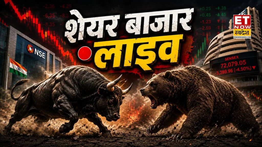 Aaj Ka Sensex, Nifty | Share Bazar LIVE Update: शेयर बाजार में होगी ‘बुल’ की वापसी या मार्केट में जारी रहेगी गिरावट? गिफ्ट निफ्टी दे रहा गैप डाउन ओपनिंग का संकेत
