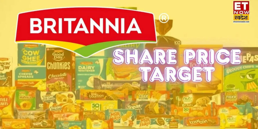 Britannia Share Price Target: शुरुआती बढ़त के बाद फिसला FMCG स्टॉक, नतीजों के बाद ब्रोकरेज ने घटाया टारगेट प्राइस Britannia Share Price Target: शुरुआती बढ़त के बाद फिसला FMCG स्टॉक, नतीजों के बाद ब्रोकरेज ने घटाया टारगेट प्राइस