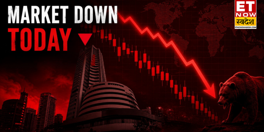 Stock Market Crash : निवेशकों के 8 लाख करोड़ से ज्यादा साफ; SENSEX 1000 अंक लुढ़का, बाजार में इन 6 कारणों से आई गिरावट Stock Market Crash : निवेशकों के 8 लाख करोड़ से ज्यादा साफ; SENSEX 1000 अंक लुढ़का, बाजार में इन 6 कारणों से आई गिरावट
