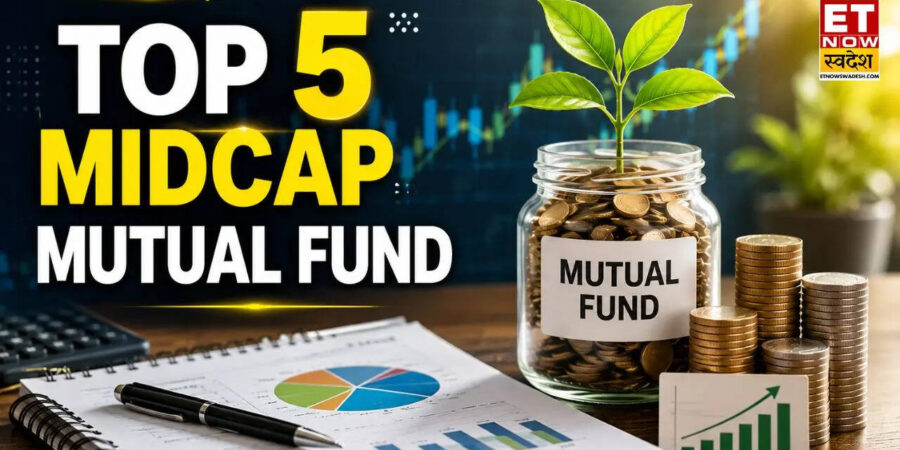 Top Midcap Mutual Fund : ये 5 मिड कैप म्यूचुअल फंड 5 साल में रहे विनर, 19 से 22% मिला CAGR रिटर्न; ₹25000 की SIP बनी ₹25 लाख