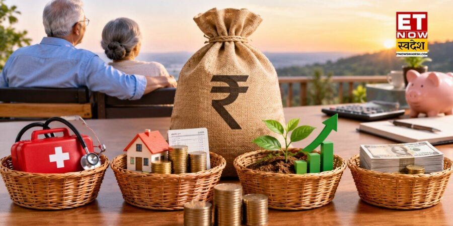 Retirement Planning: रिटायरमेंट पर मिले 60 लाख, सारा पैसा एक बास्केट में रखने की बजाय ऐसे करें प्लान, रेगुलर इनकम के साथ इमरजेंसी फंड भी रहेगा तैयार Retirement Planning: रिटायरमेंट पर मिले 60 लाख, सारा पैसा एक बास्केट में रखने की बजाय ऐसे करें प्लान, रेगुलर इनकम के साथ इमरजेंसी फंड भी रहेगा तैयार