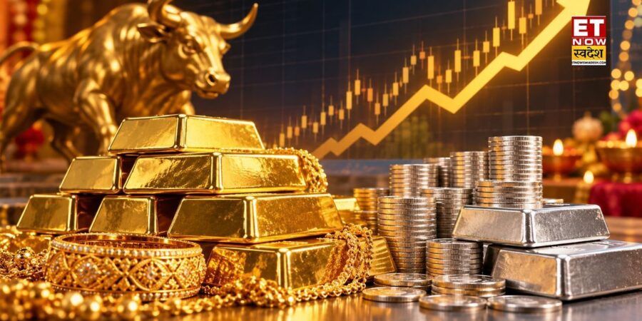 Gold Silver Price Outlook: सोने-चांदी में आने वाली है बड़ी तेजी? दीवाली और शादी सीजन तक 10-12% तक तेजी का अनुमान, एक्सपर्ट की राय Gold Silver Price Outlook: सोने-चांदी में आने वाली है बड़ी तेजी? दीवाली और शादी सीजन तक 10-12% तक तेजी का अनुमान, एक्सपर्ट की राय